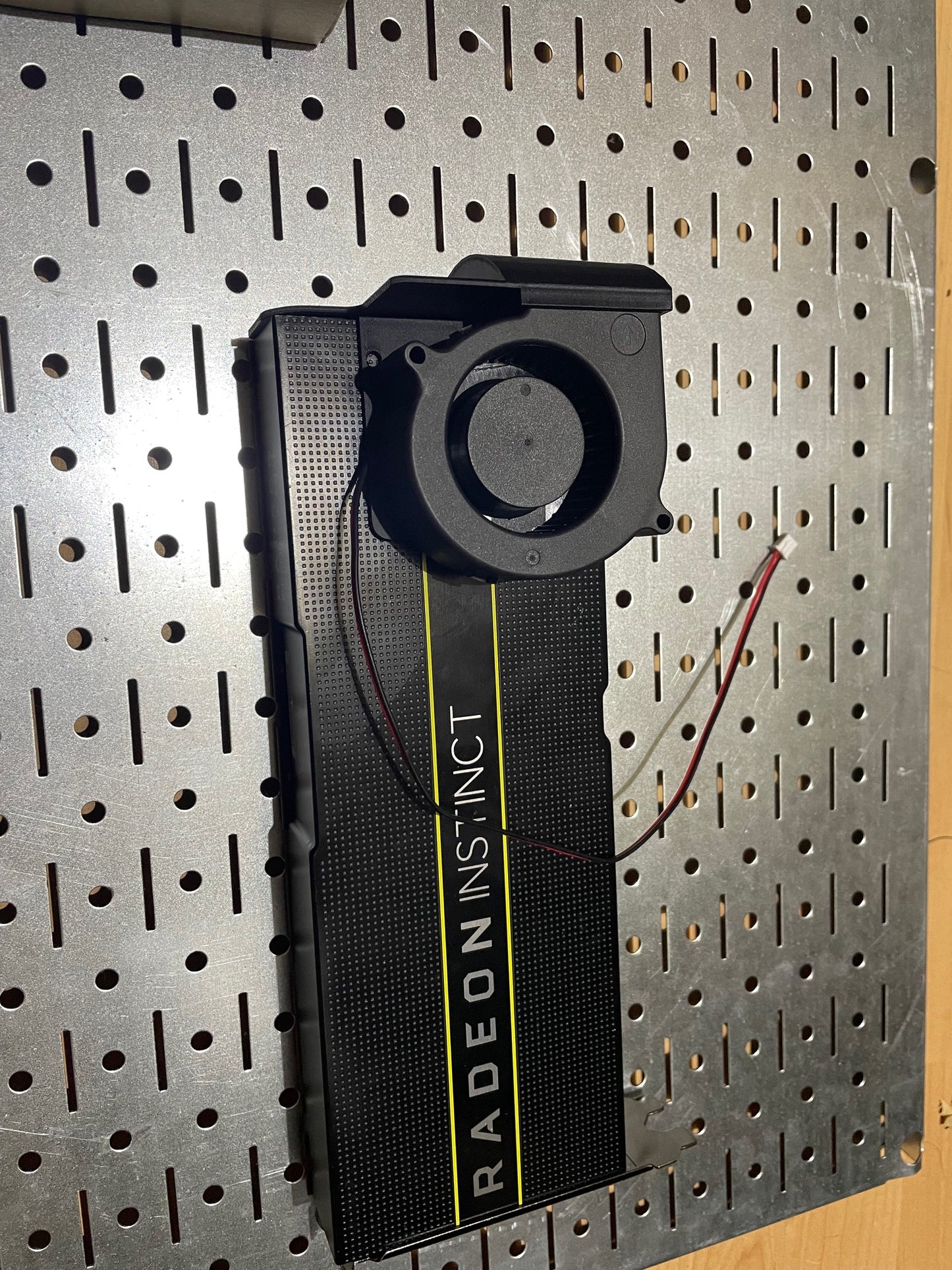 Radeon Instinct MI25 75mm Flat Blower Cooling Shroud