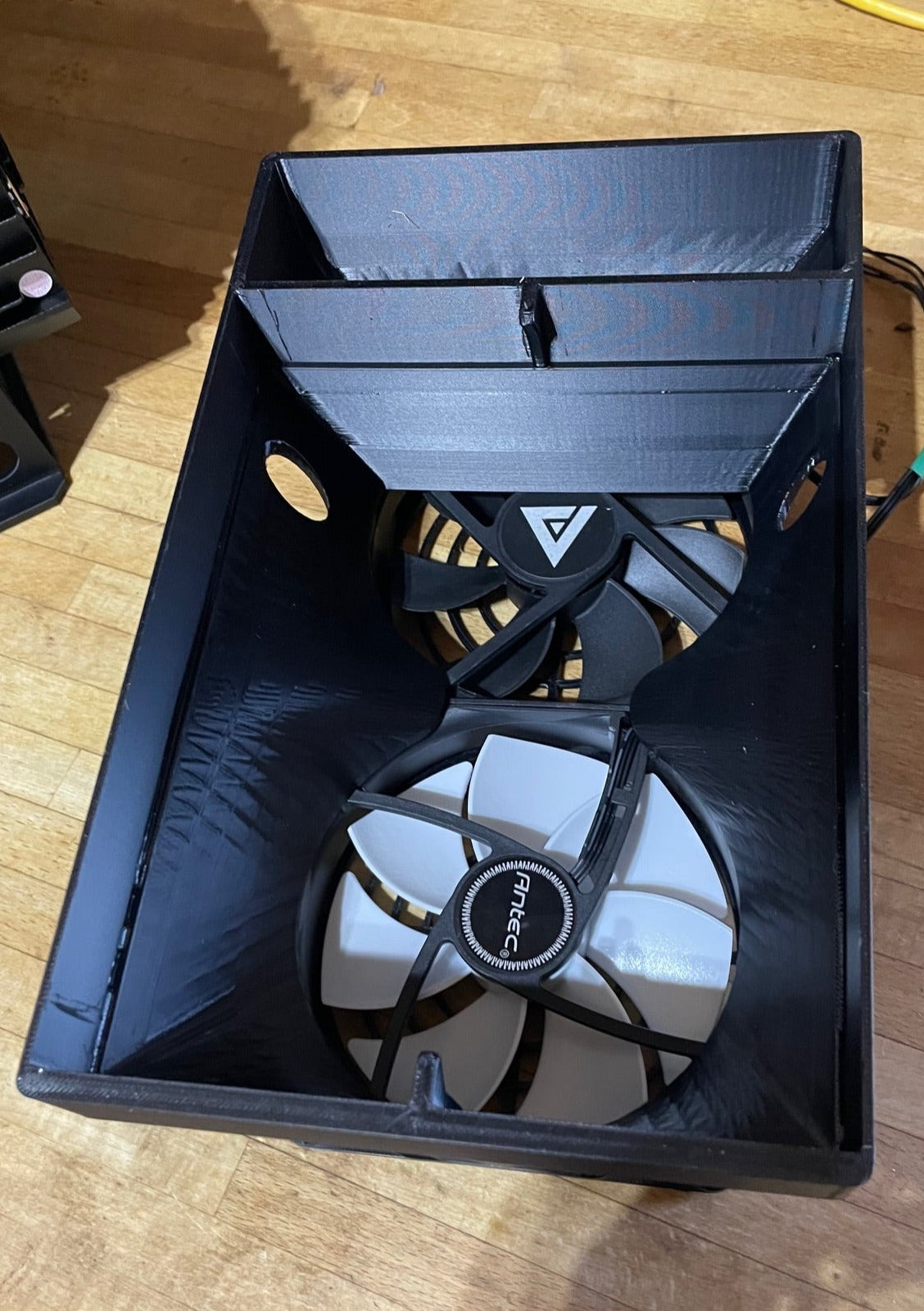 Iceriver KS0/ KS0 Pro Forced Air Shroud Dual 120 Fans for 2 Miners and Bricks