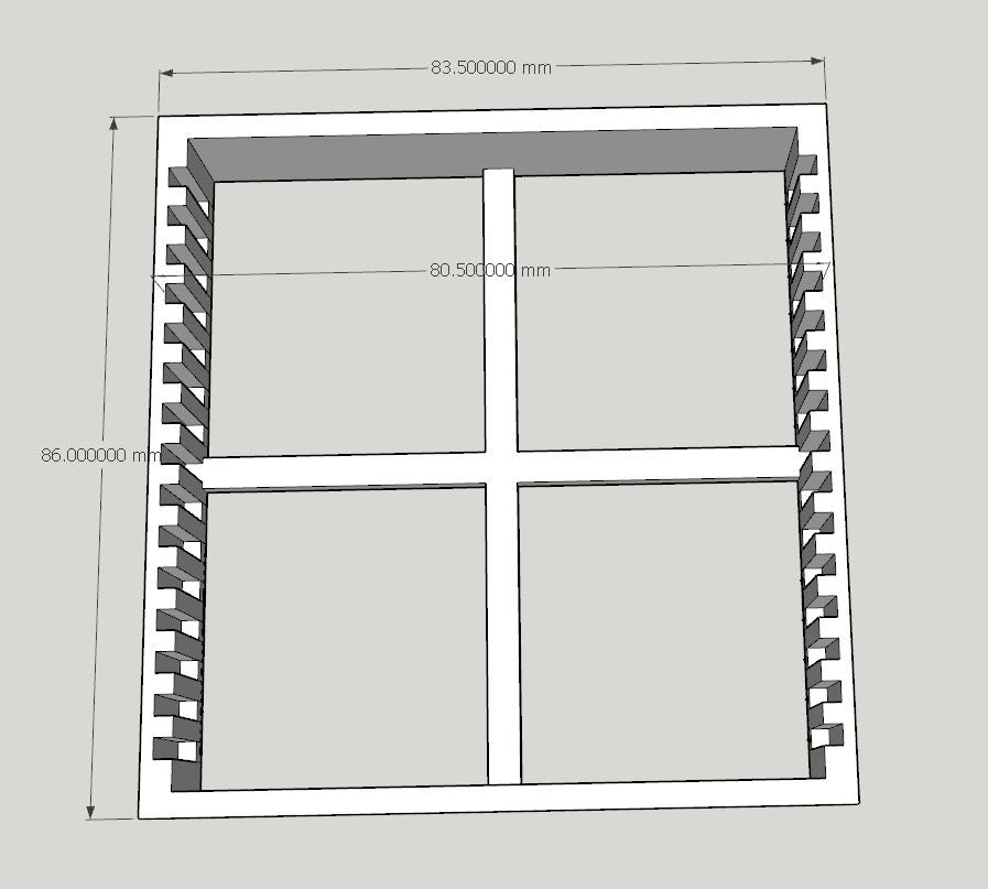 80mm NVME storage tray