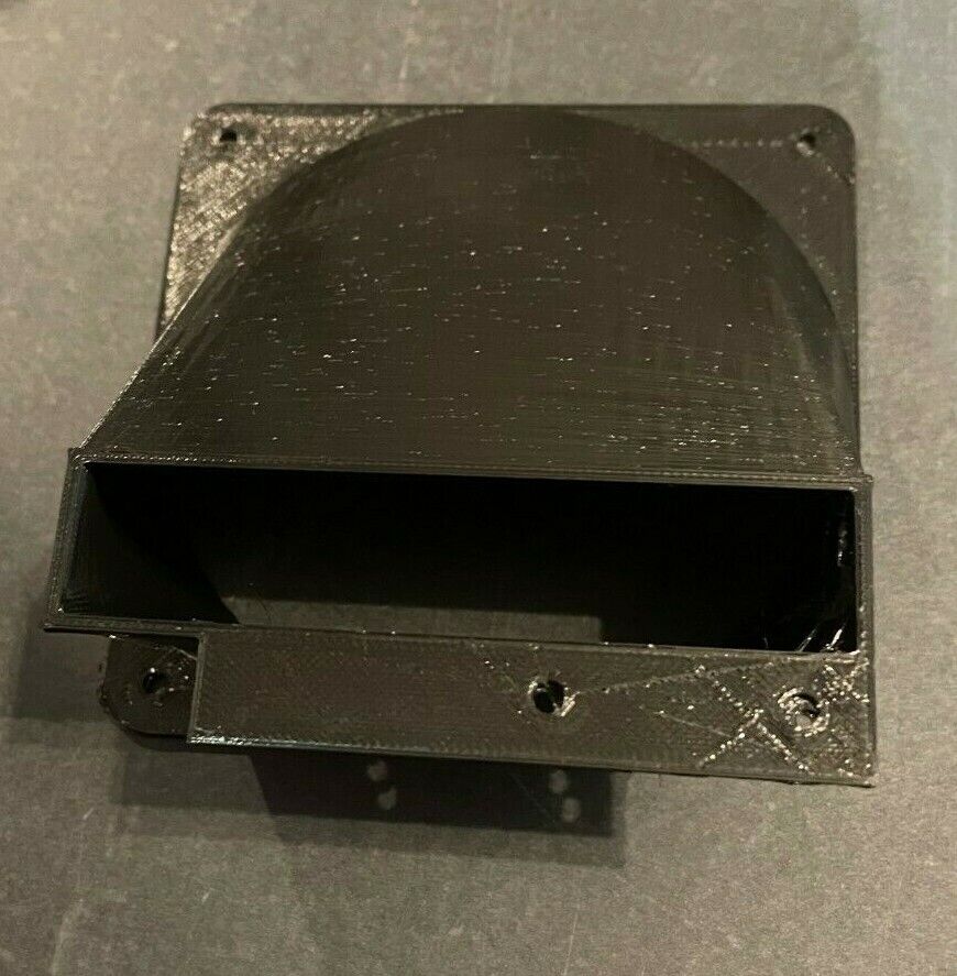 NVidia GPU Blower Fan Shroud for A100/CMP 170HX